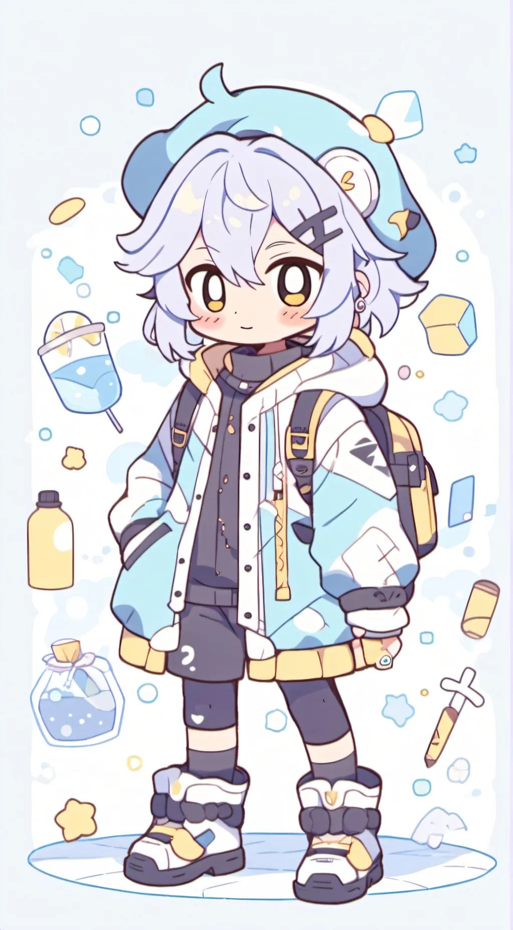 ai character: Алекс background