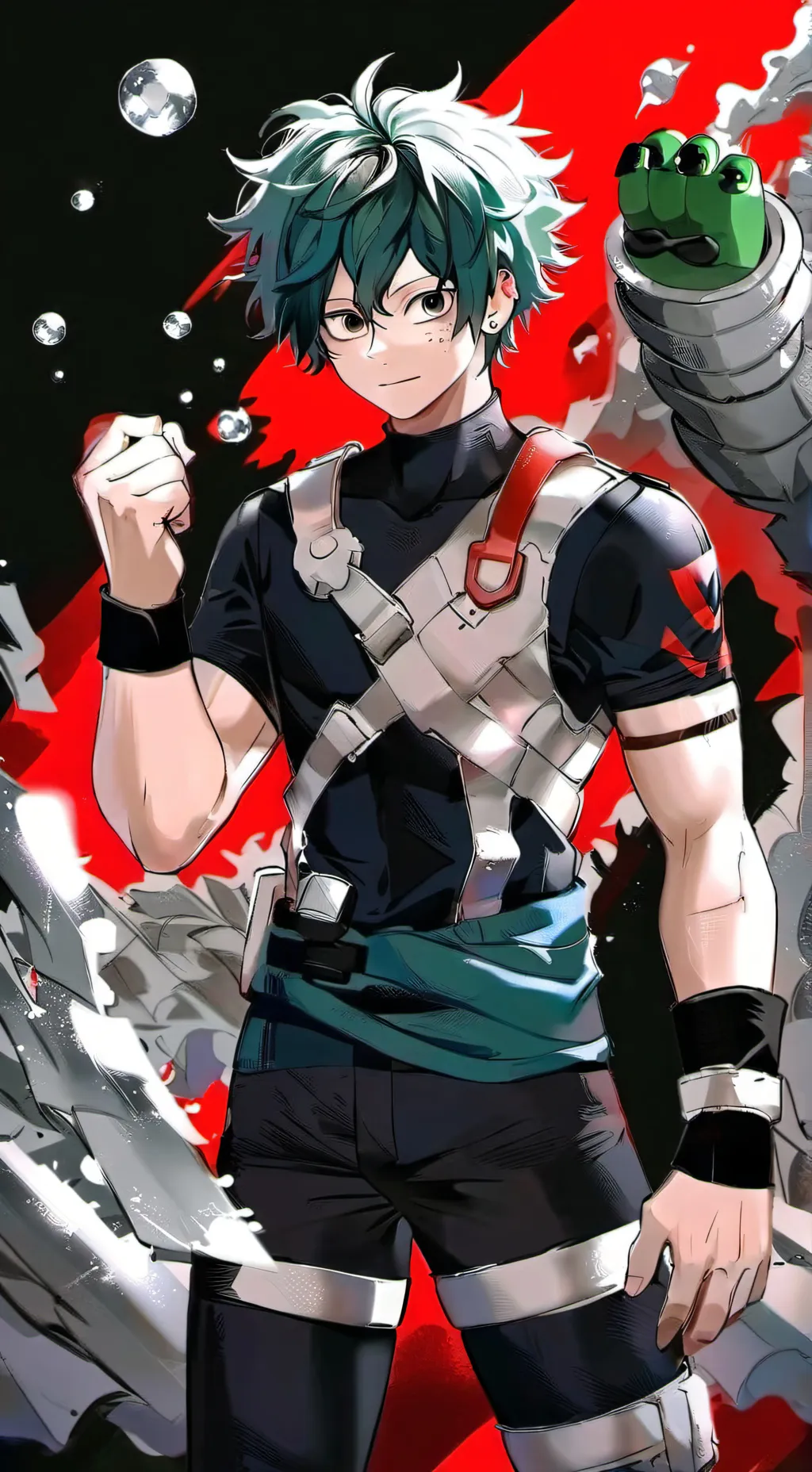 ai character: deku/ midoriya  background