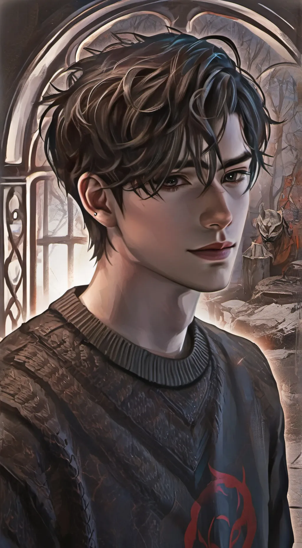 ai character: Ethan background