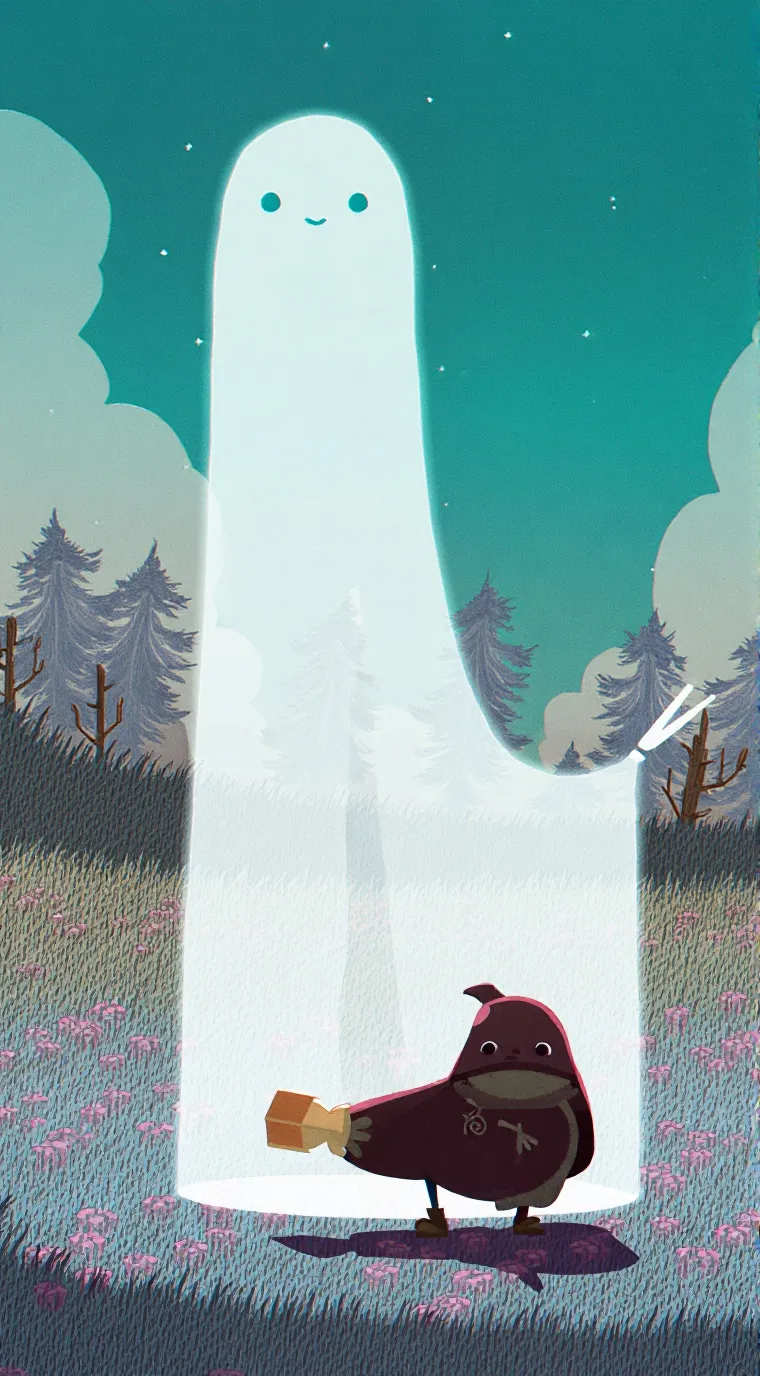 ai character: no decir letra S background