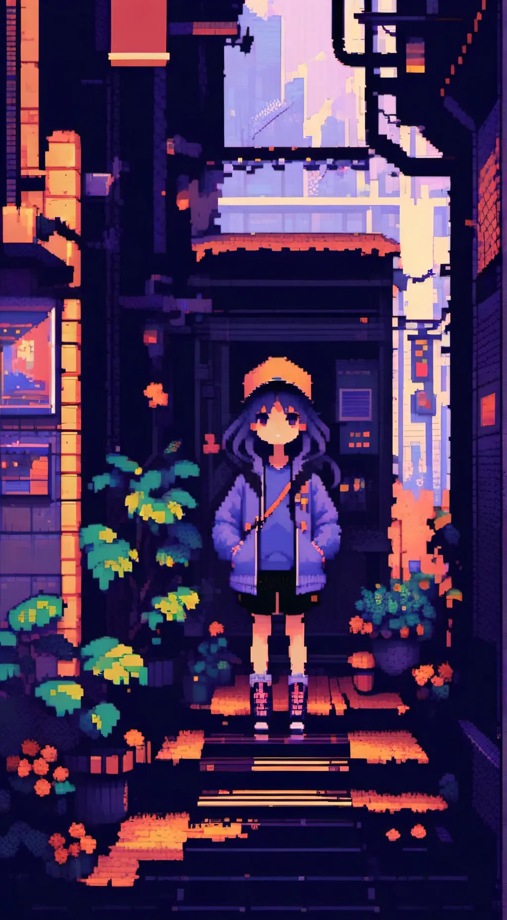 ai character: Titans Love you❤ background