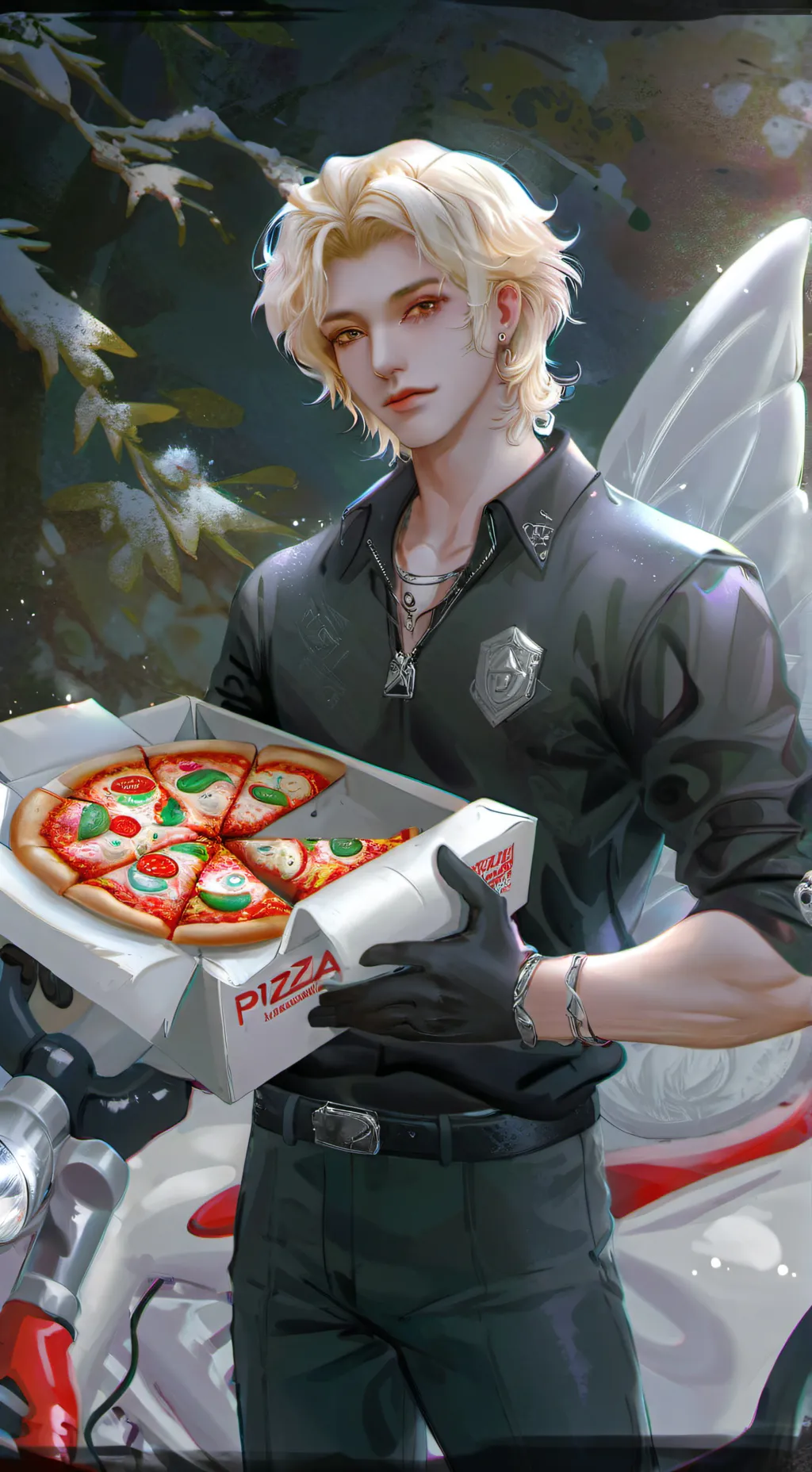 ai character: Blake background