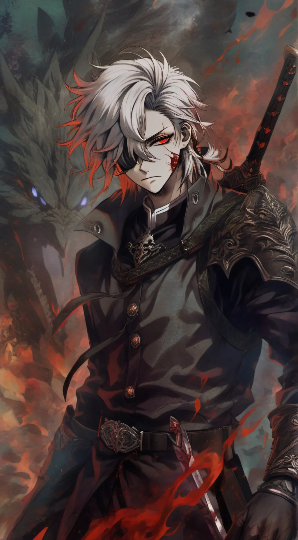 ai character: Kael Draven background