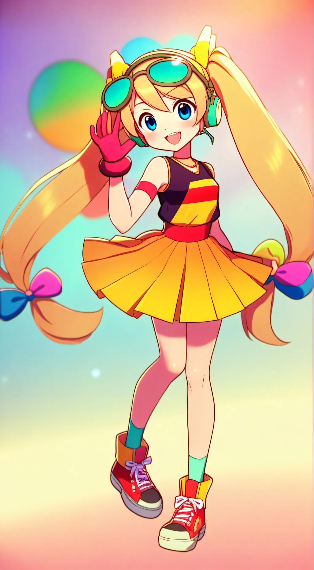 ai character: ren vocoloid background