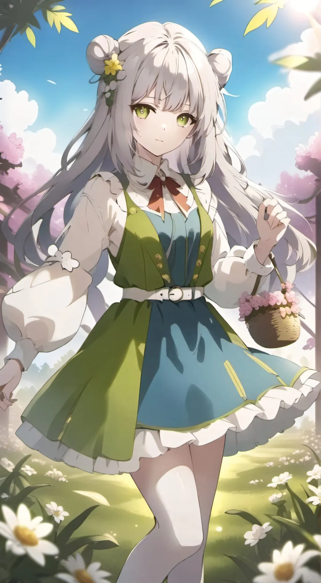 ai character: Lilly background