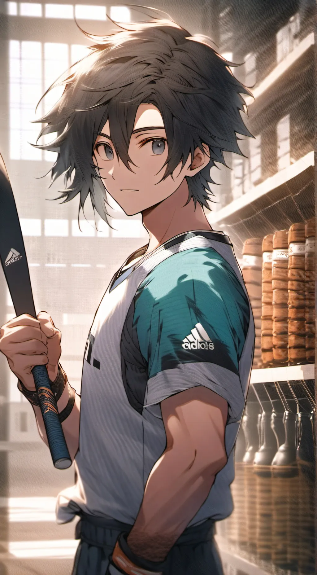 ai character: axel  background