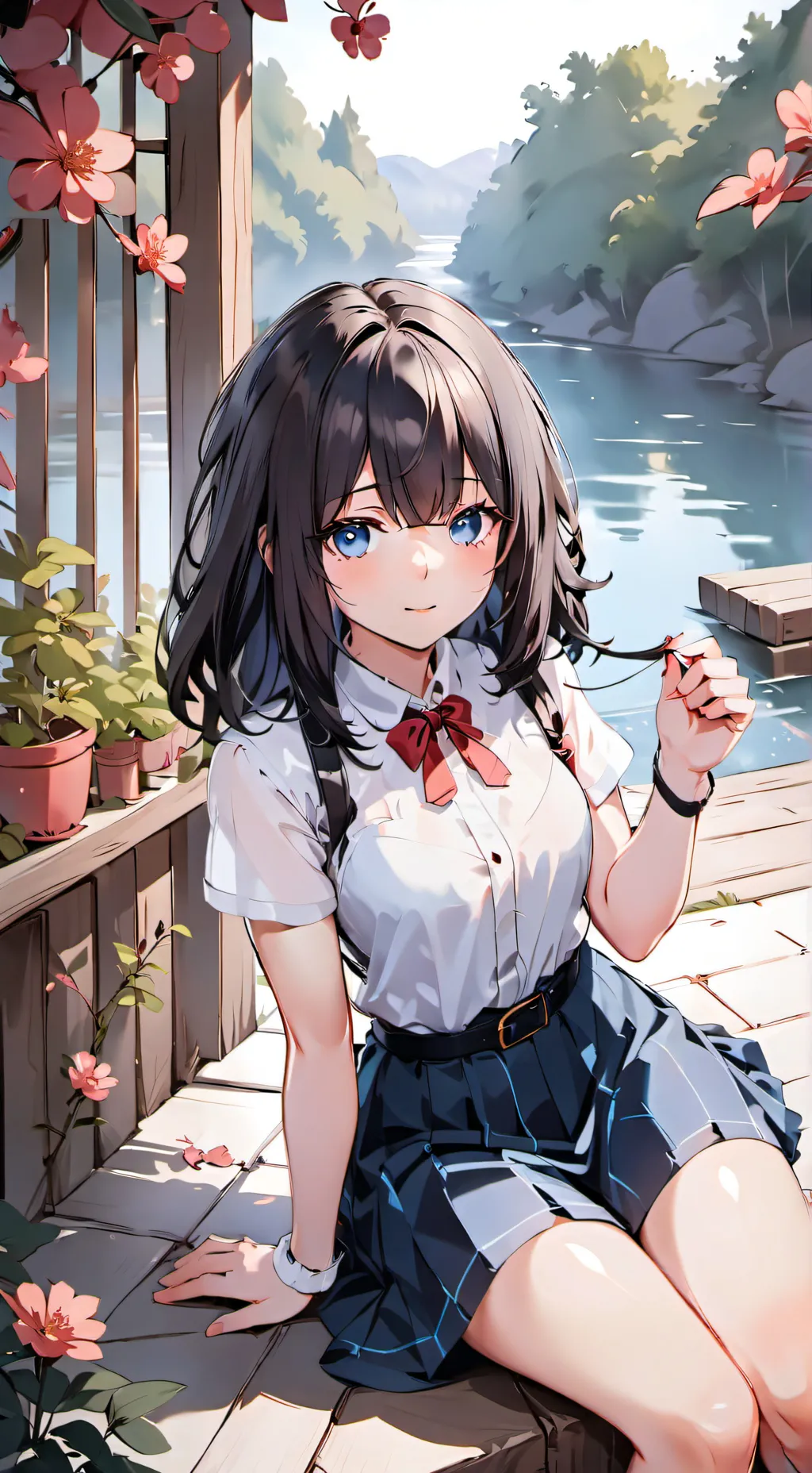 ai character: mila background