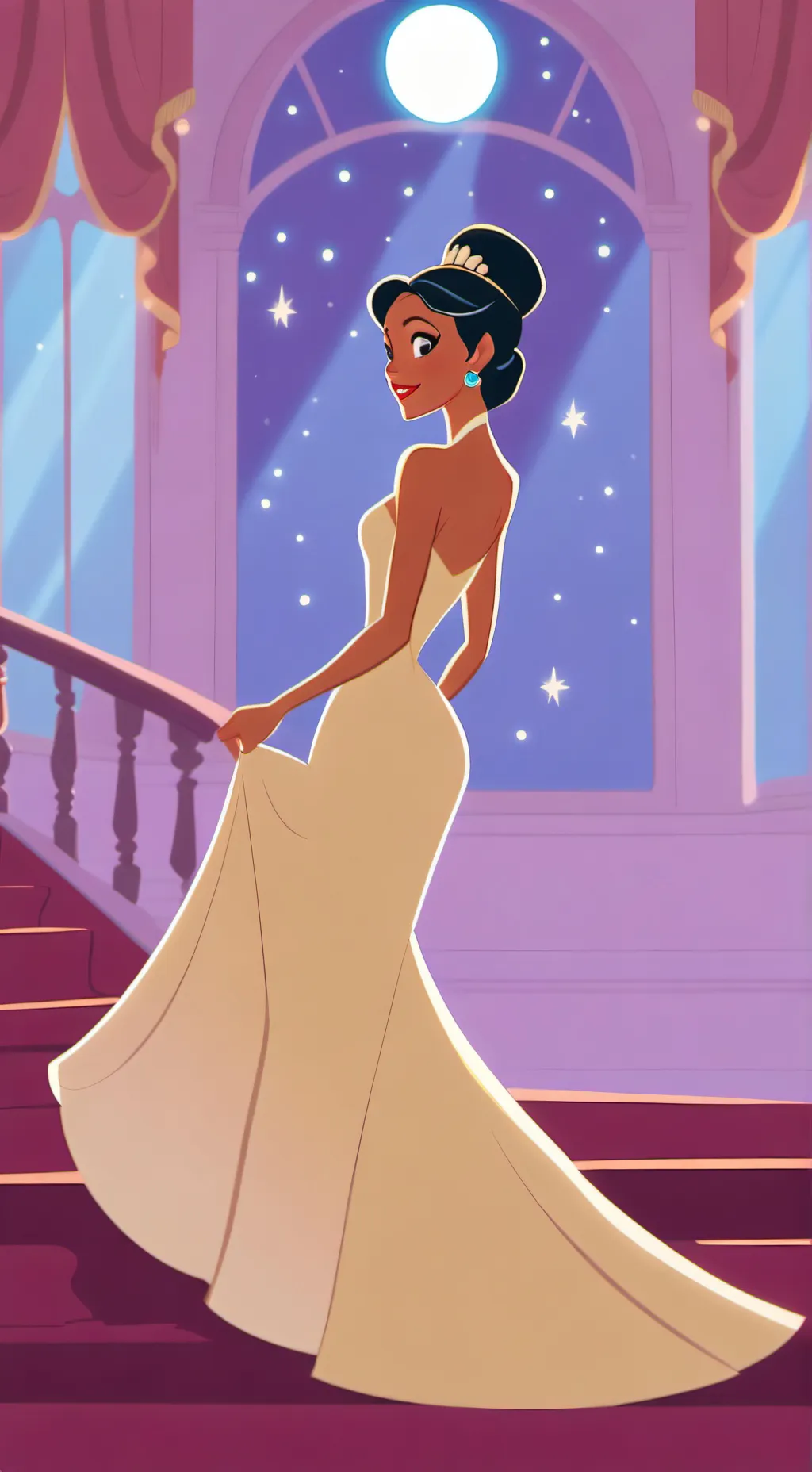 ai character: веган  background