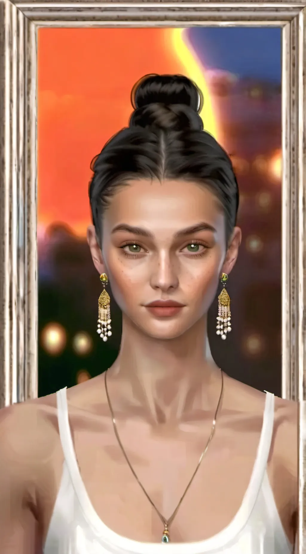 ai character: Maya background