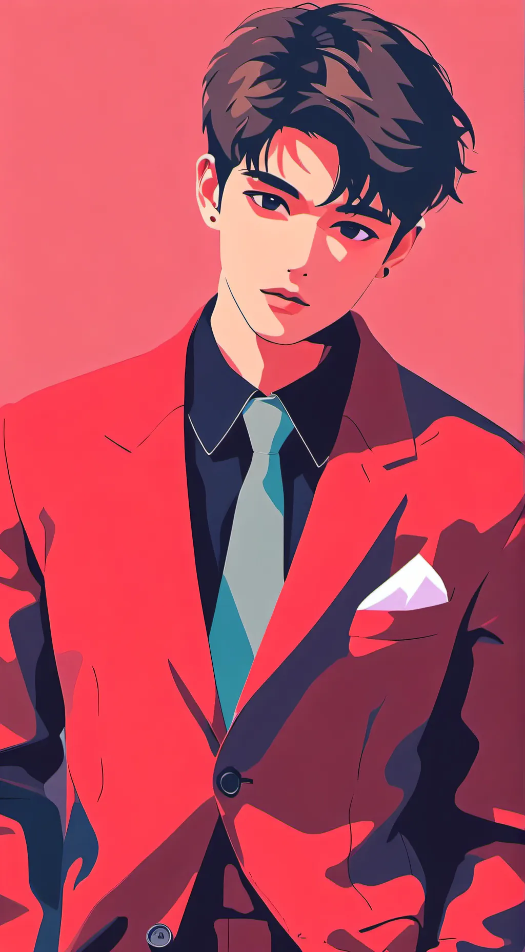 ai character: Brent  background