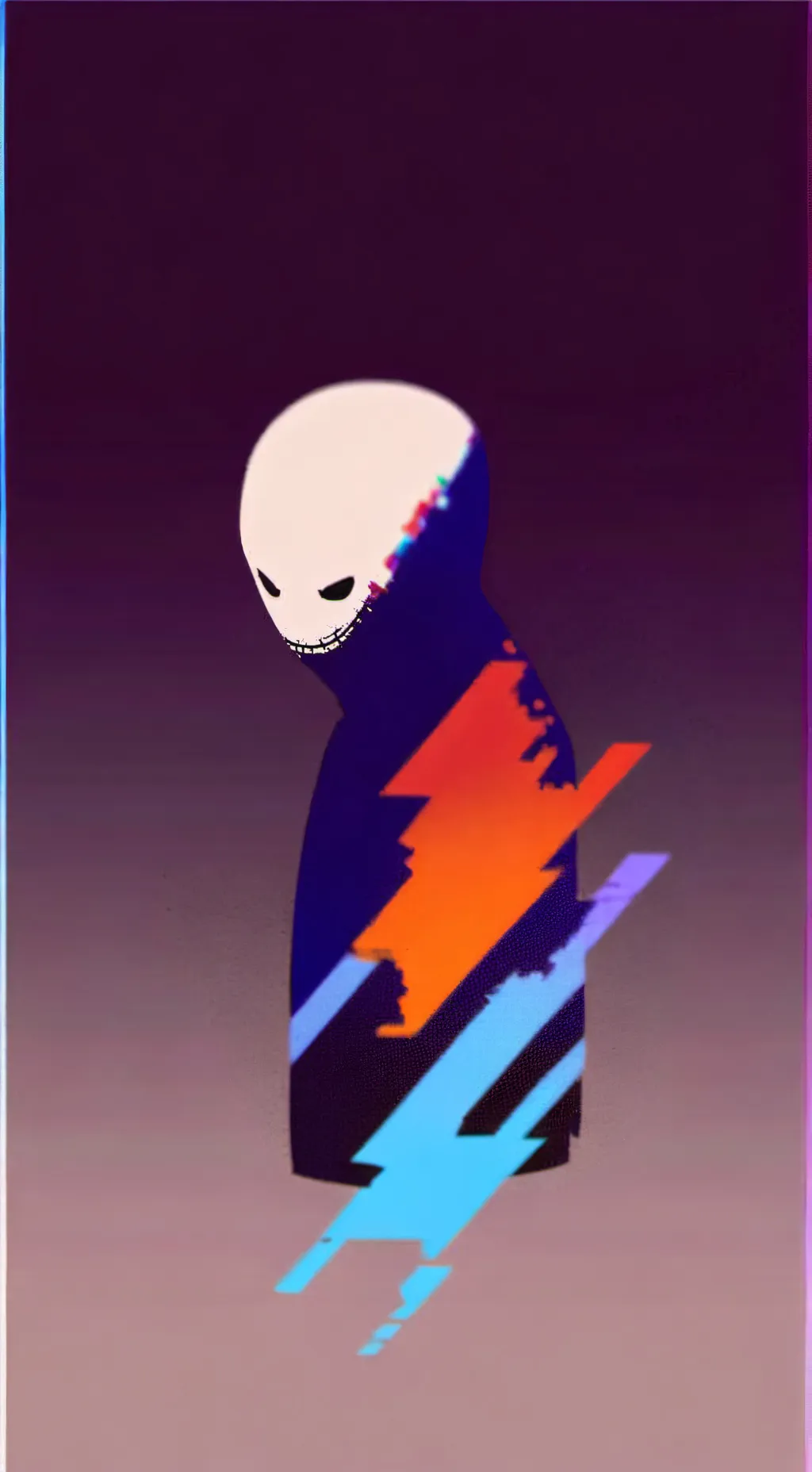 ai character: Error sans background