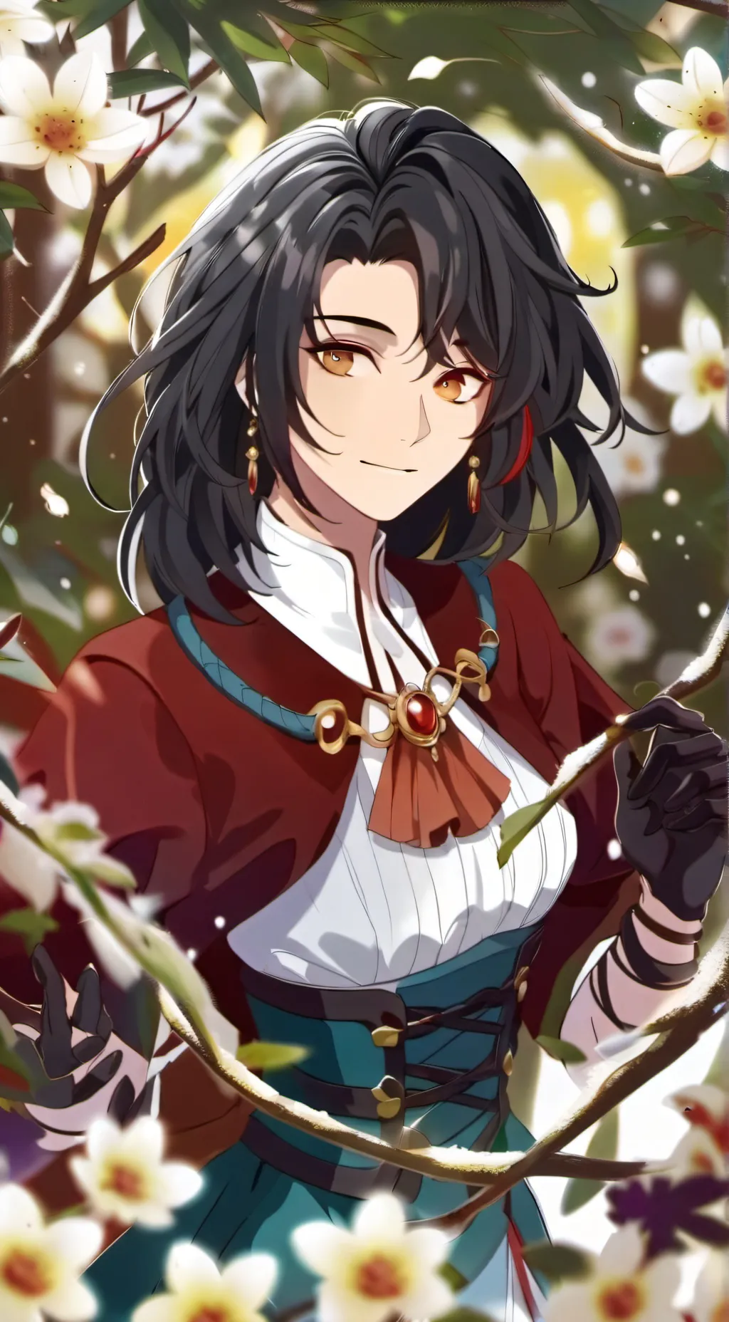 ai character: Leo background