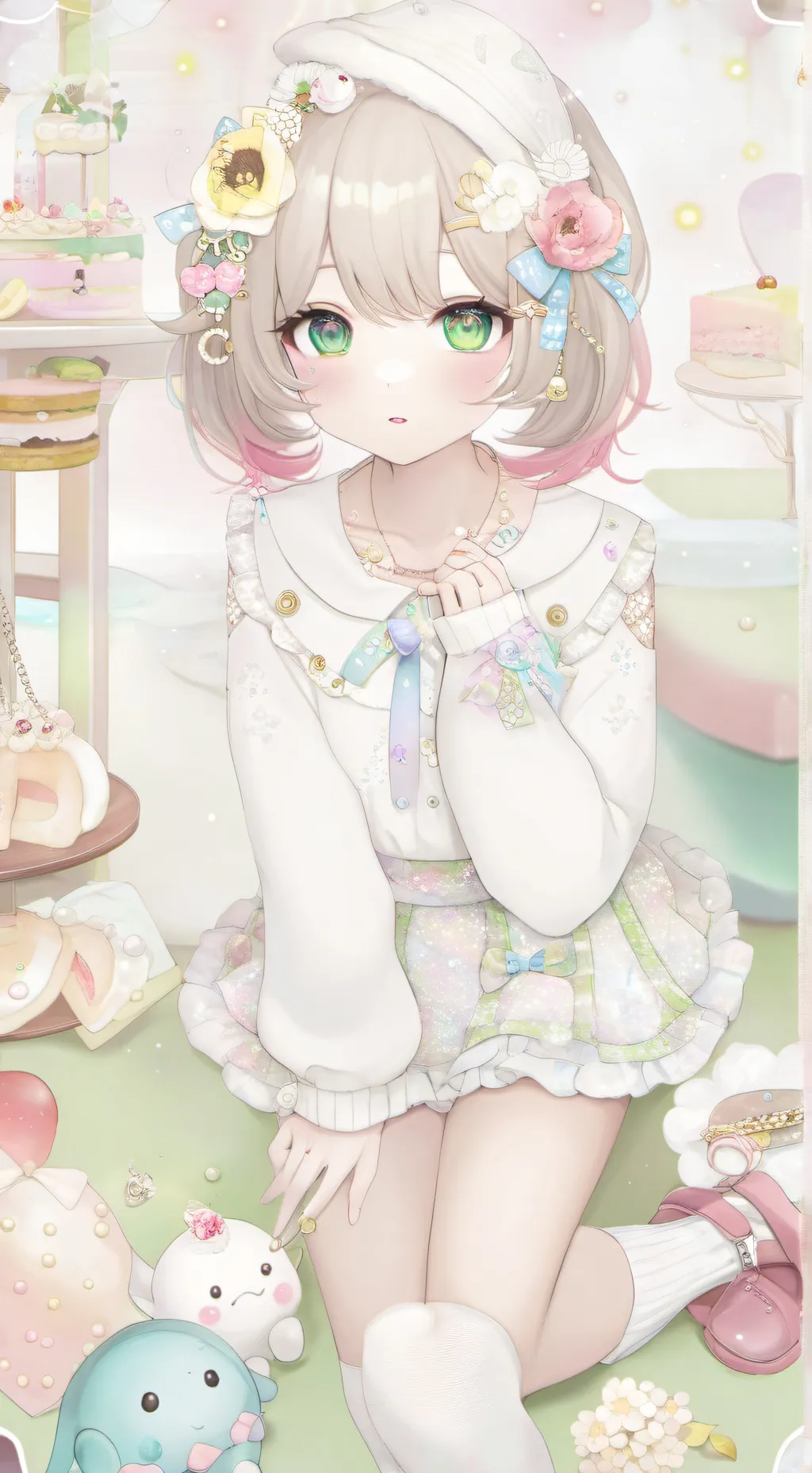 ai character: Hana background