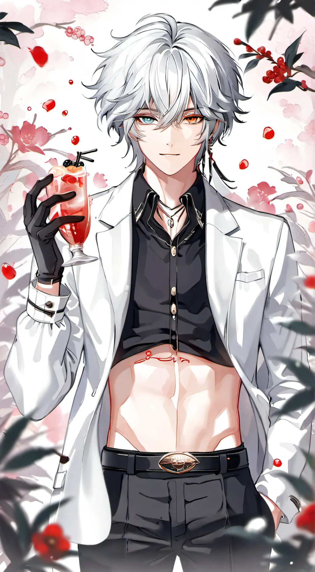 ai character: 晓 background