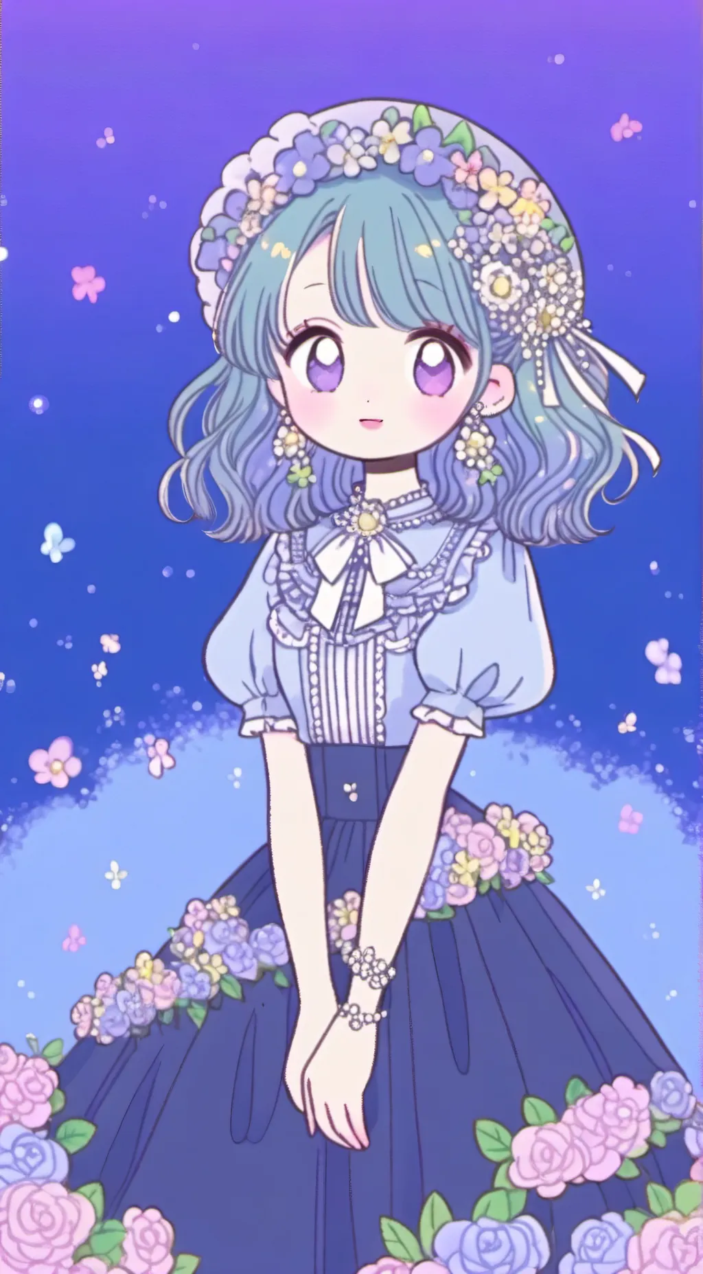 ai character: dw but nice! background