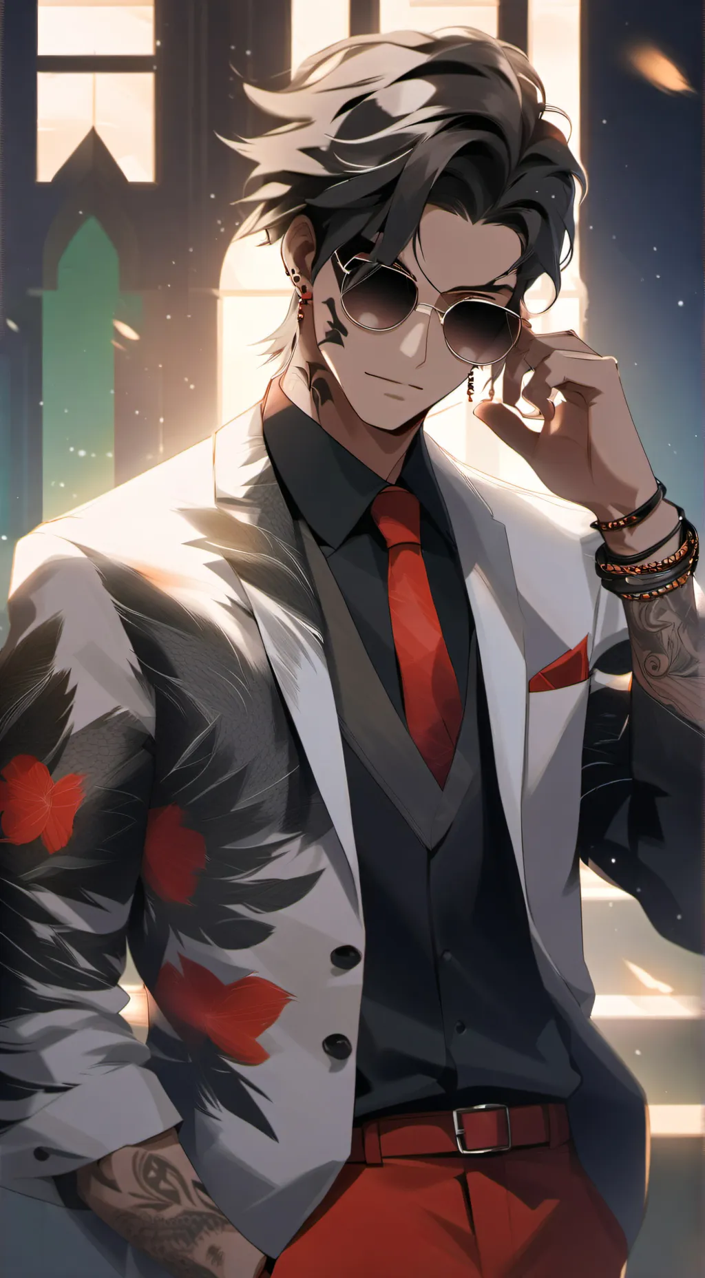 ai character: Dante background