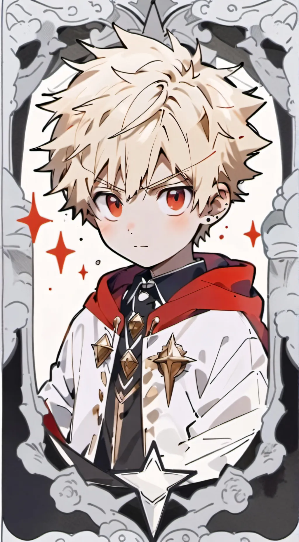 ai character: Bakutodo background