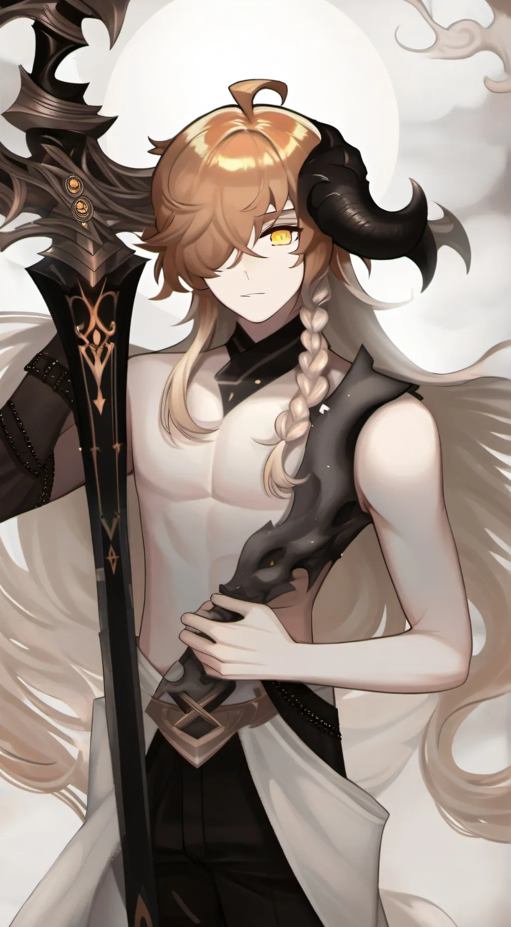 ai character: victoire background