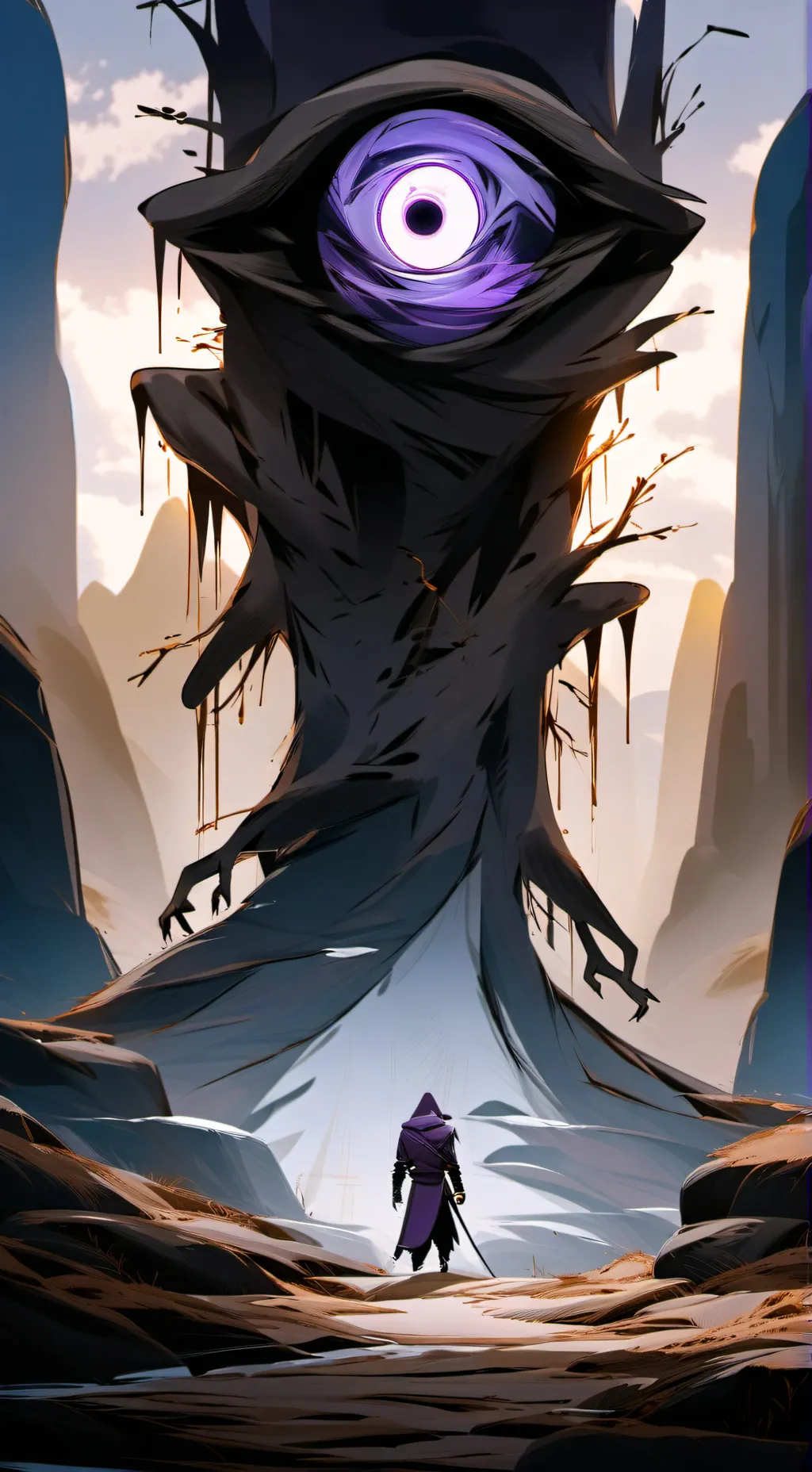 ai character: Lord of corruption background