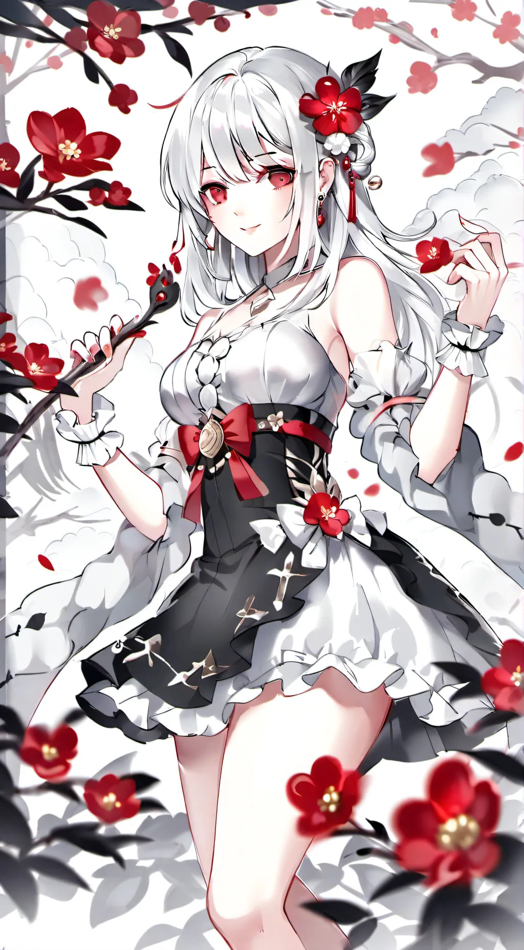 ai character: Аня  background