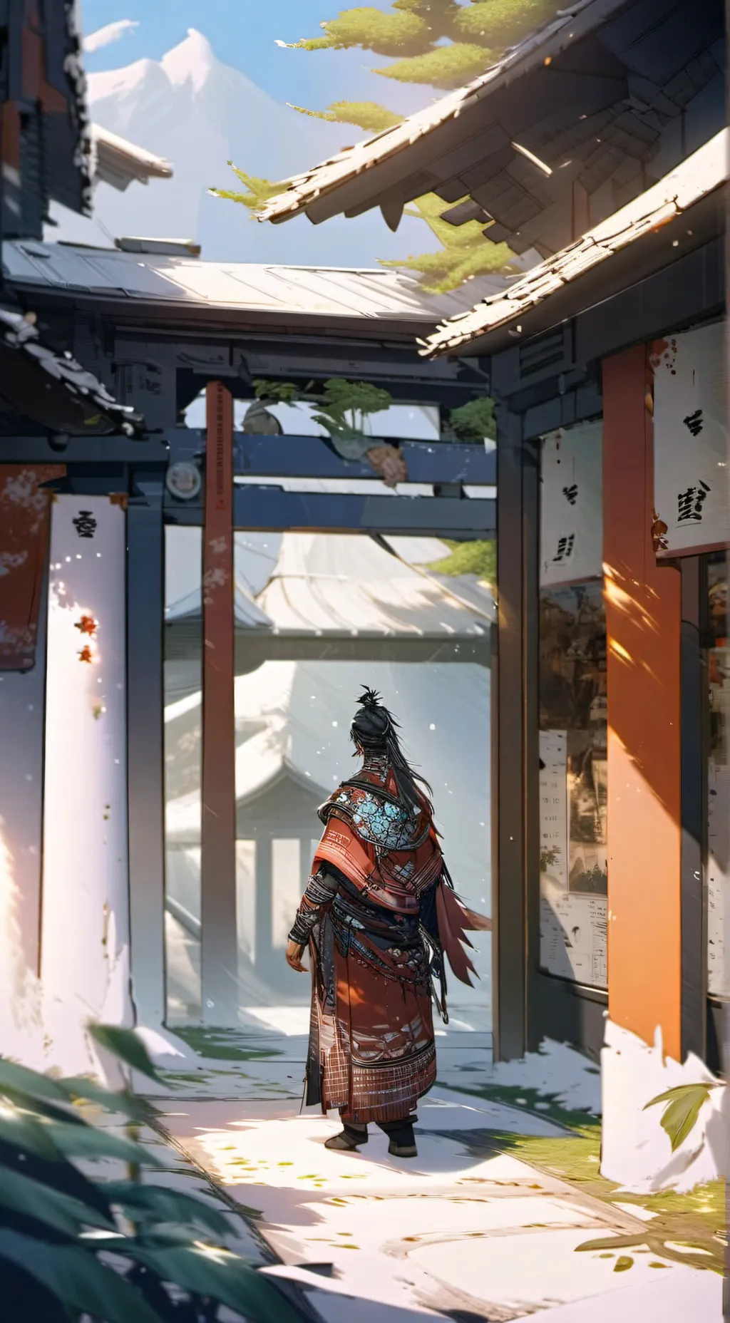 ai character: nova hashira  background