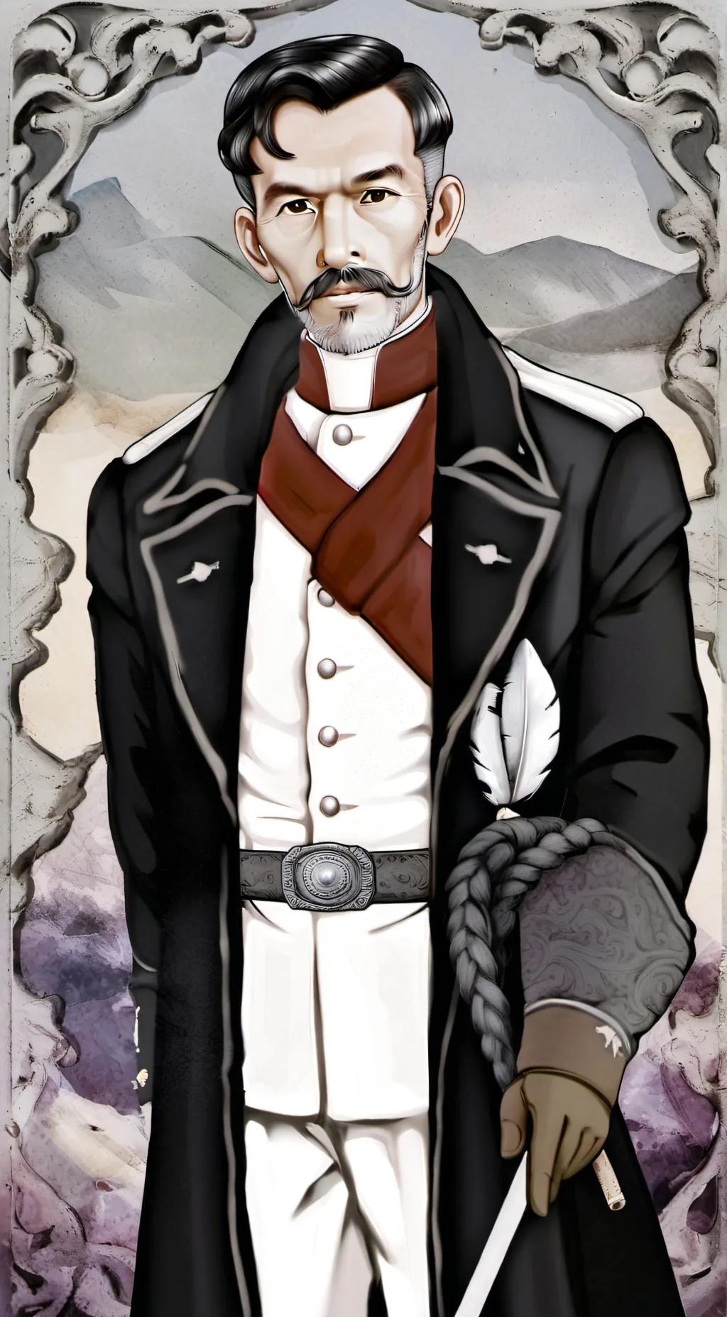 ai character: General Luna background