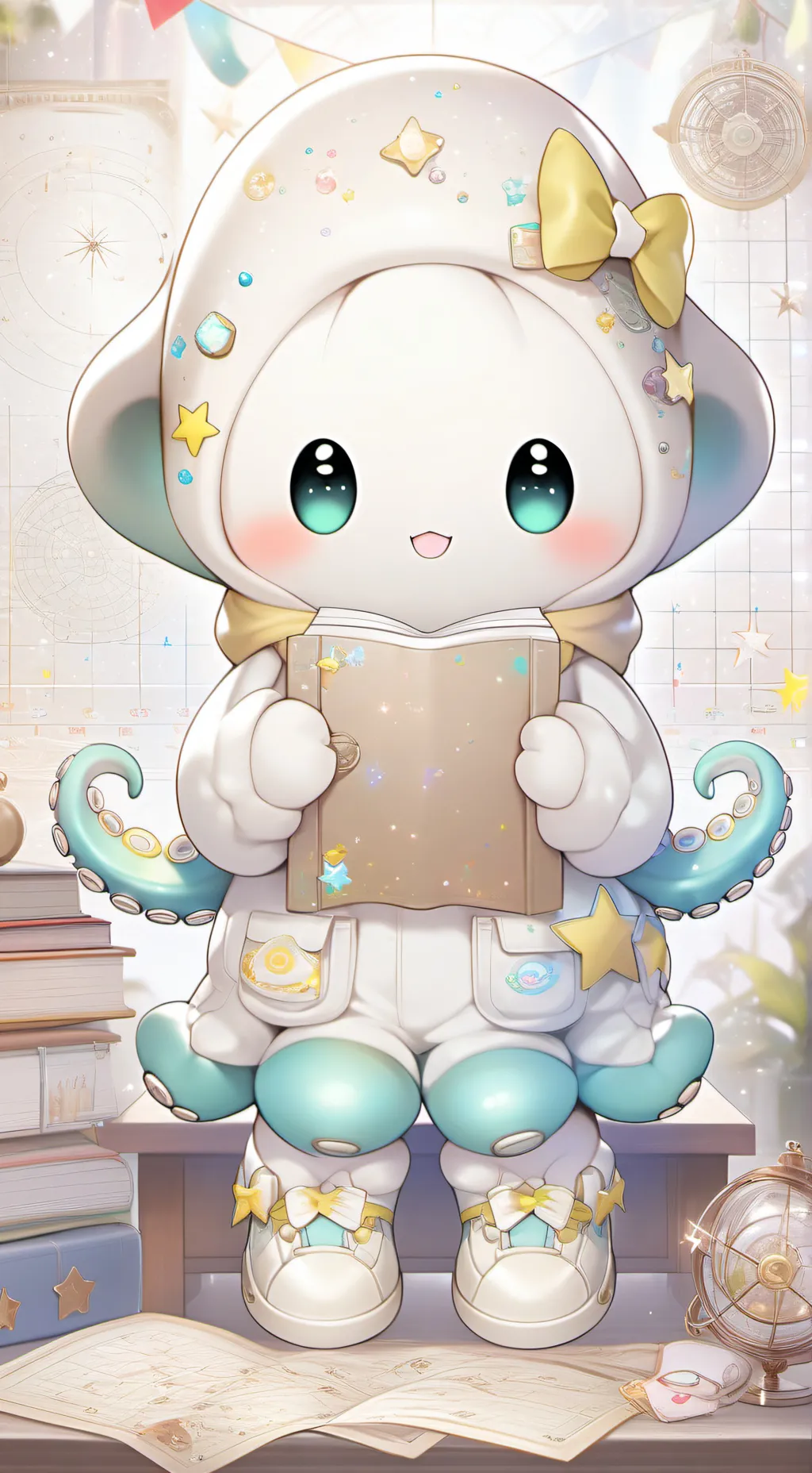 ai character: Professor Phib background