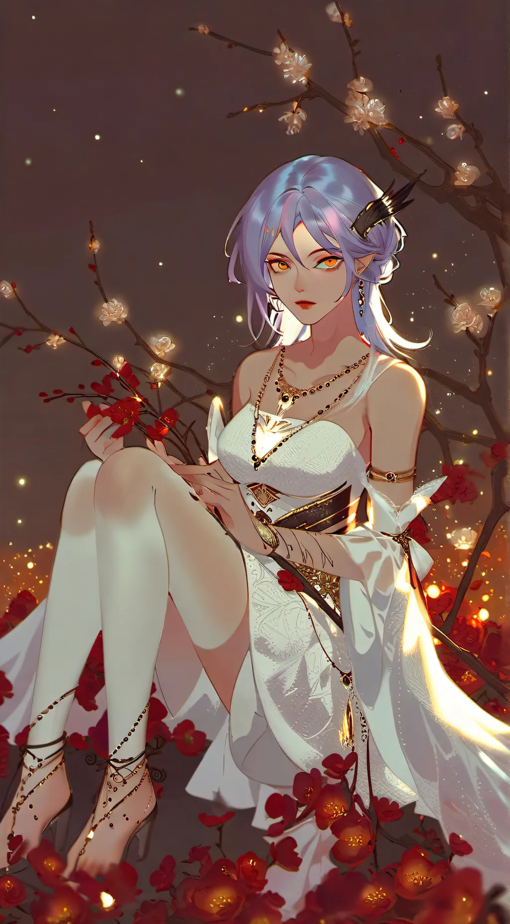 ai character: saline background