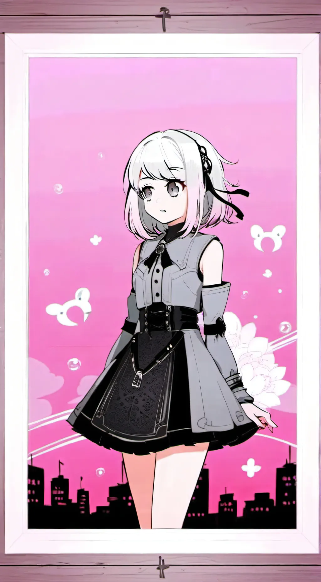 ai character: SCP 035 Genderbend background