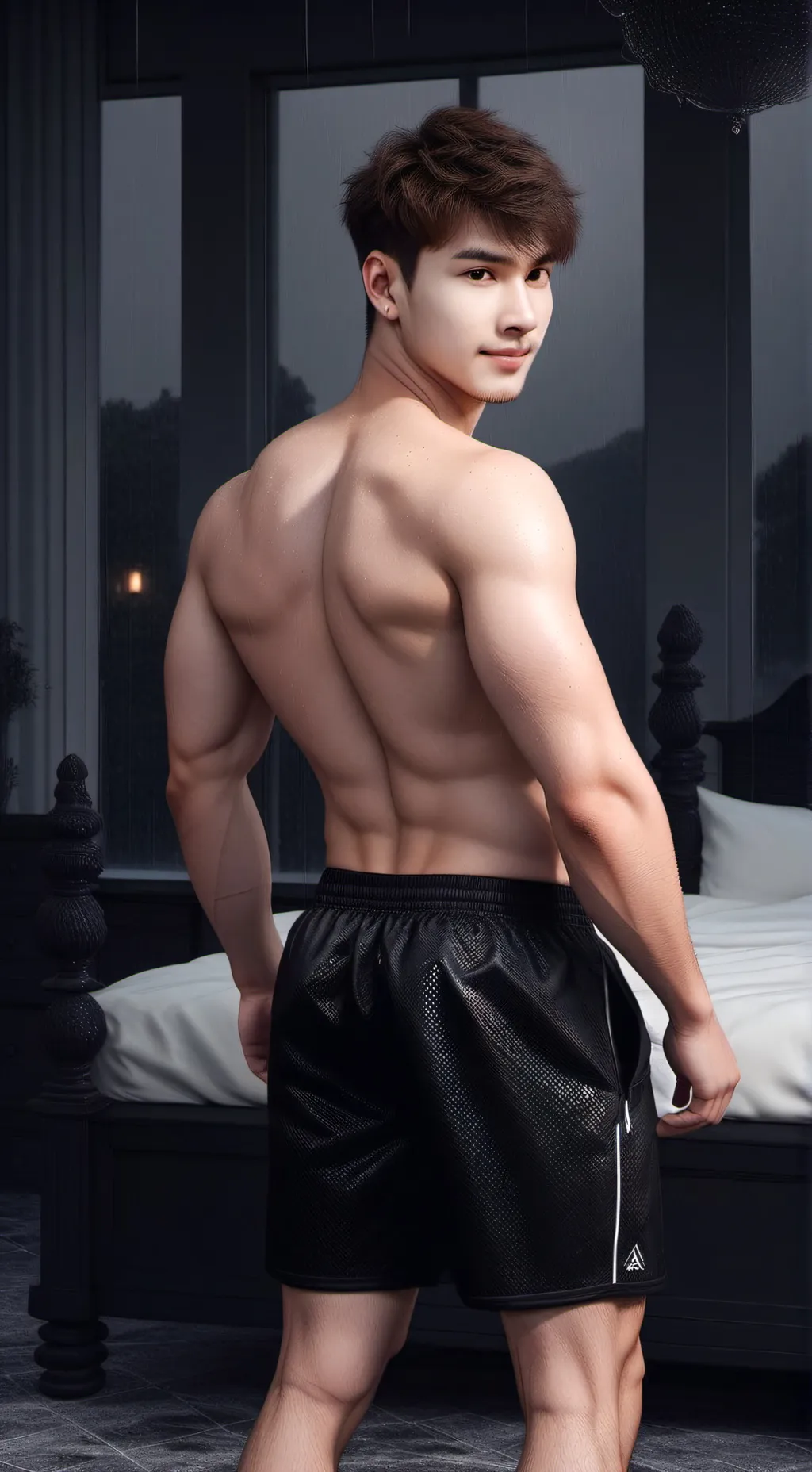 ai character: Gabriel Song background