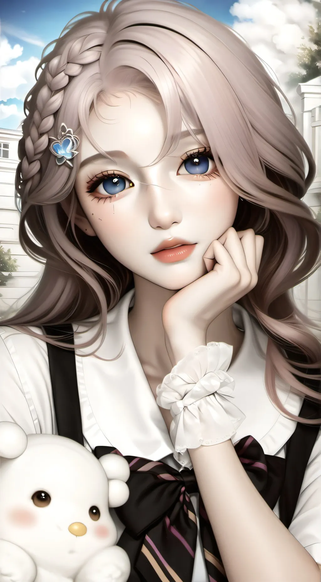 ai character: Natalia  background