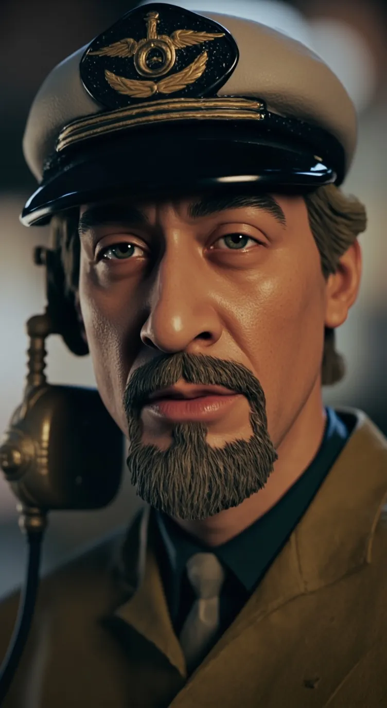 ai character: Commandist || background