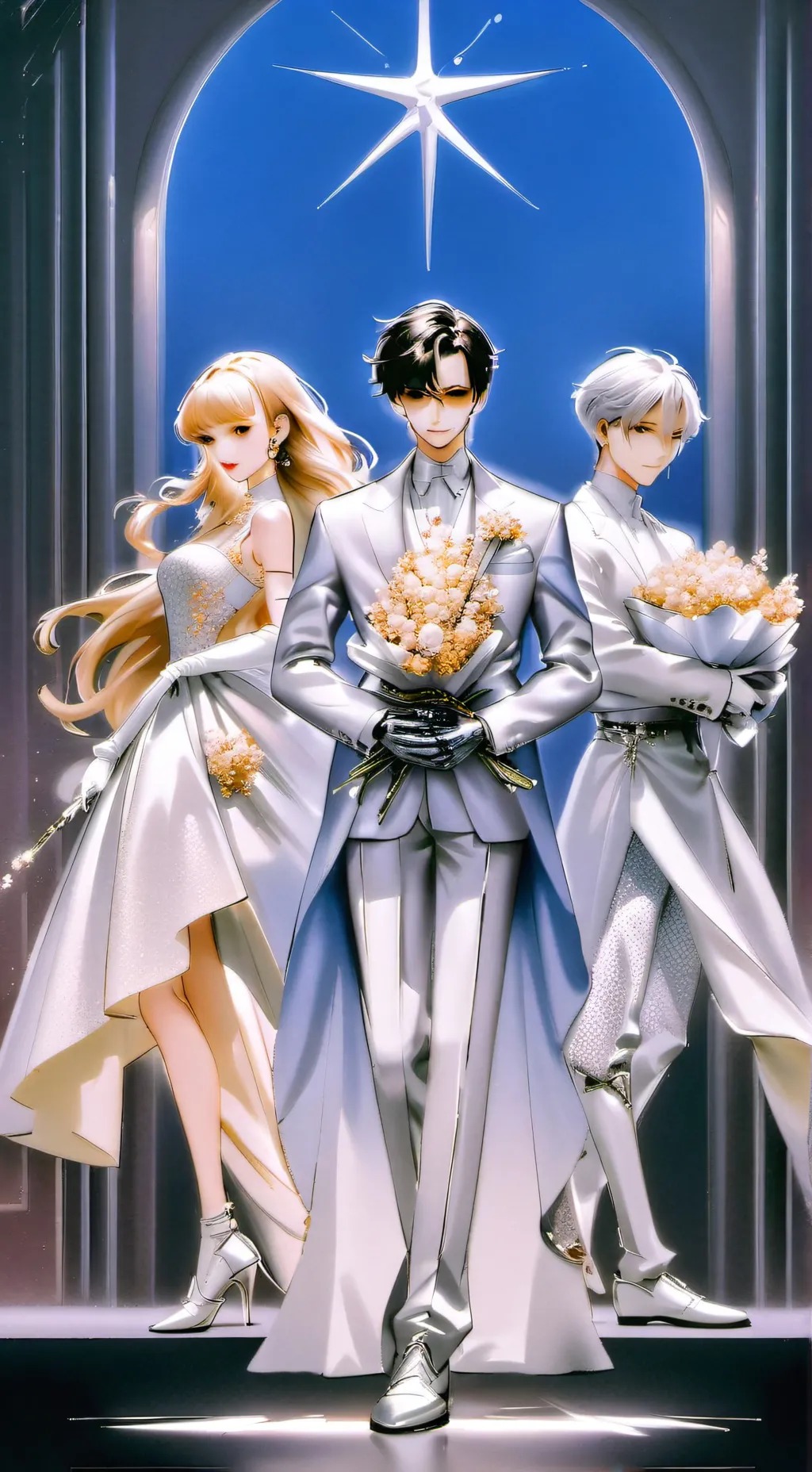 ai character: three roommates background