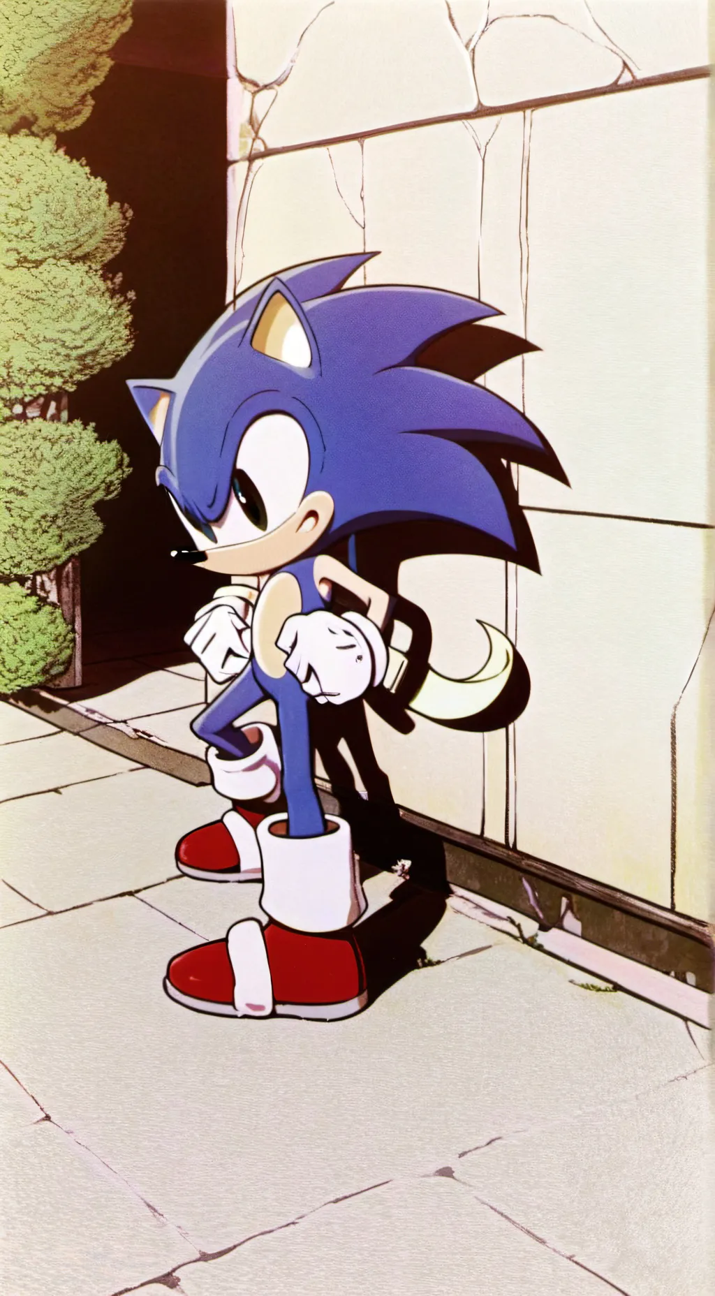 ai character: Sonadow background