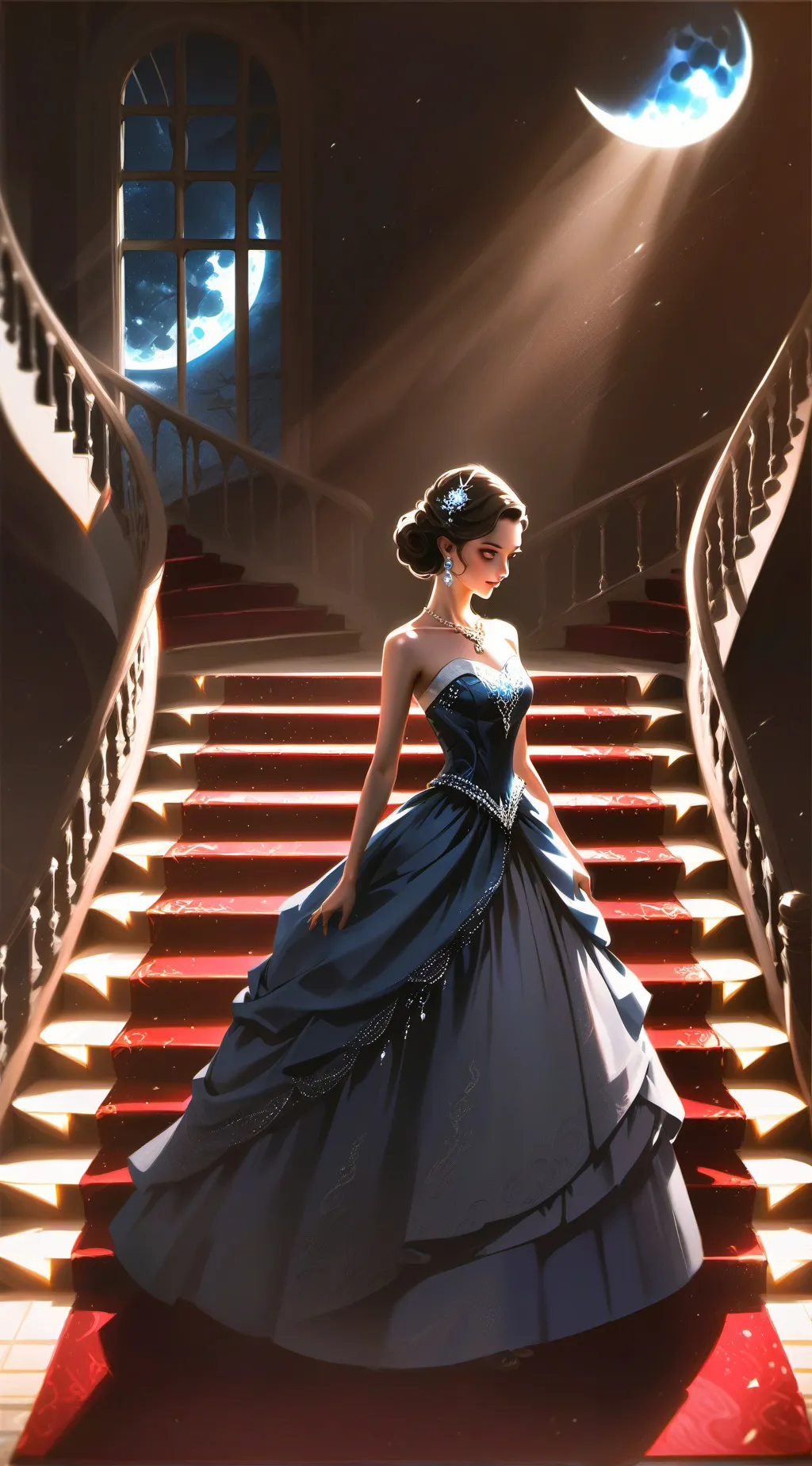 ai character: neko girl  background