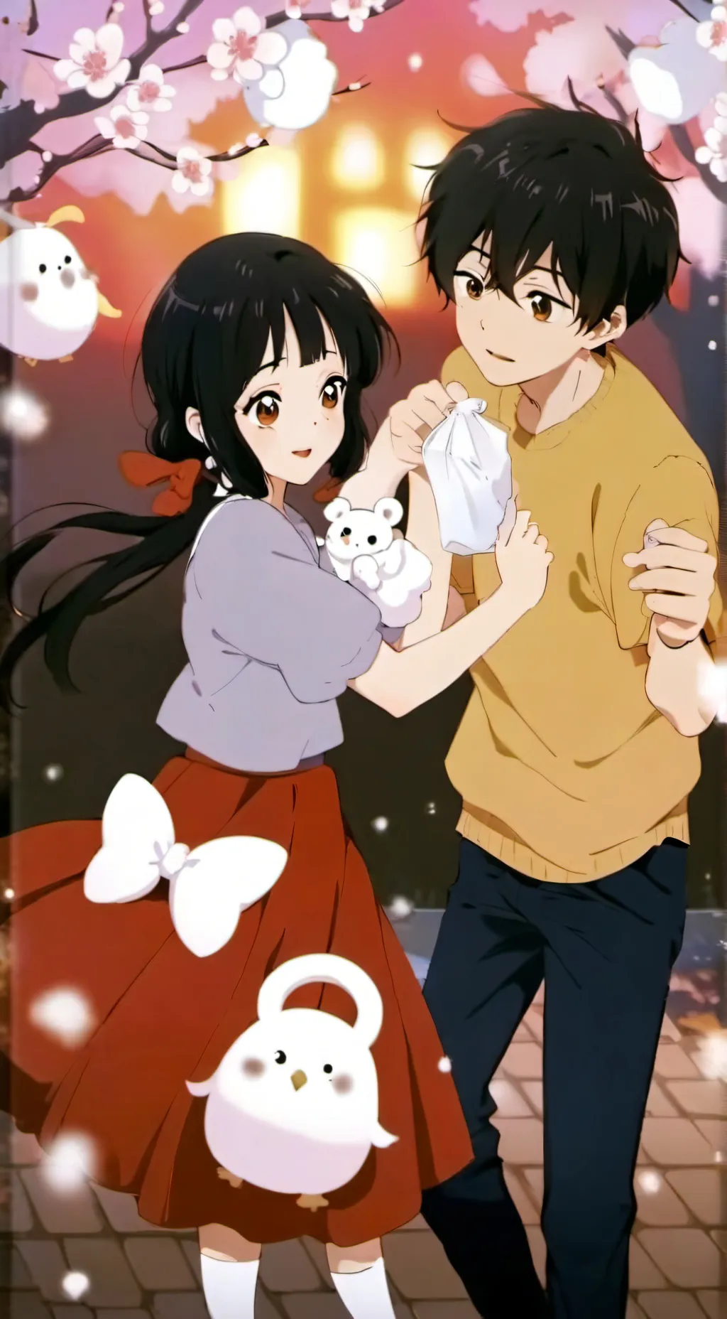 ai character: Brianna & Jistin background