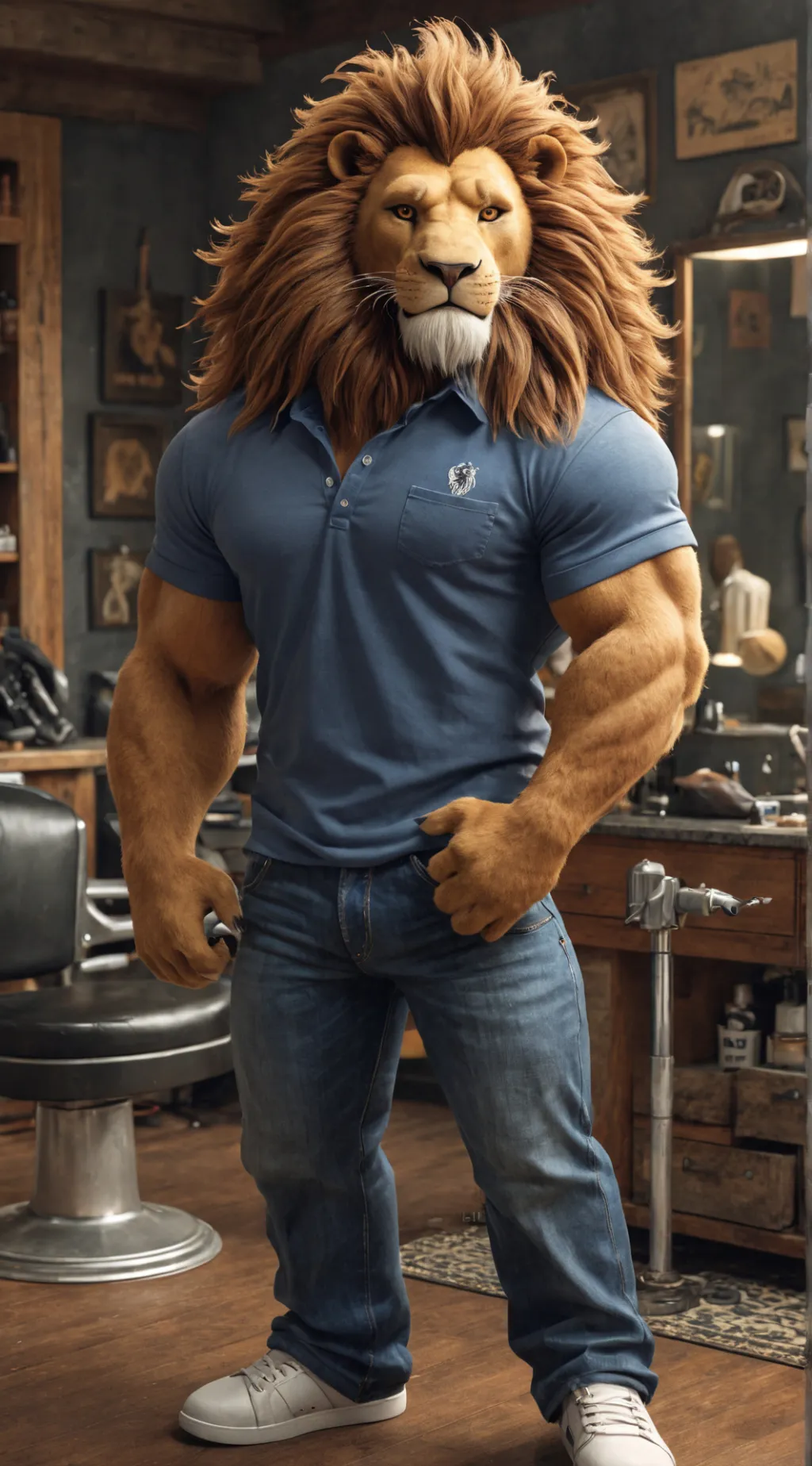 ai character: James Dorridge  background