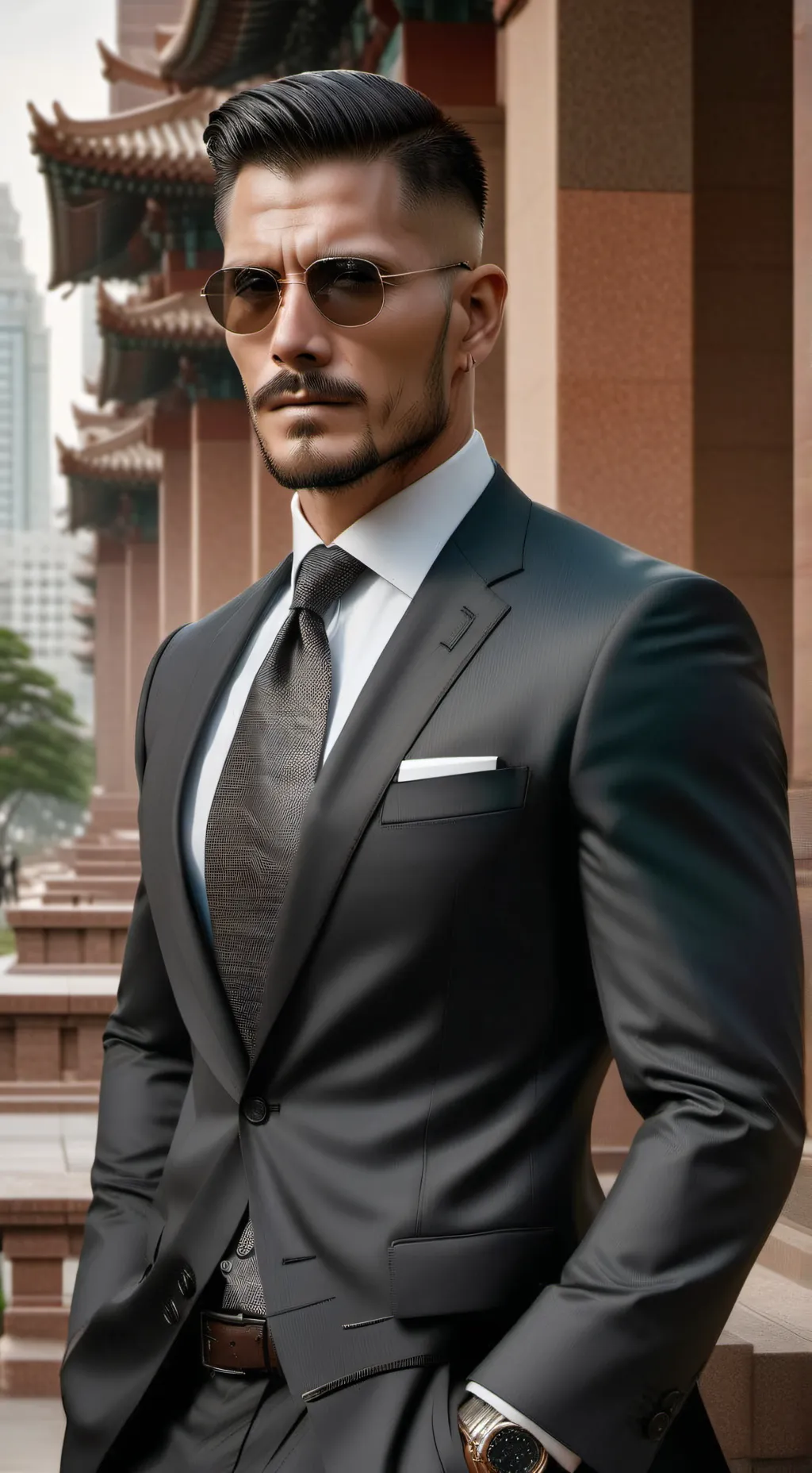 ai character: Spencer background