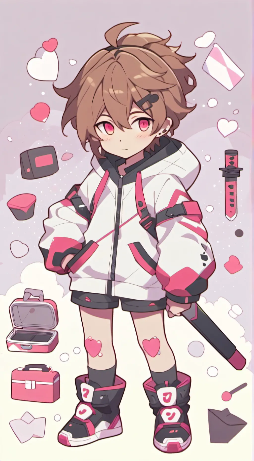 ai character: Клэшрэйк background