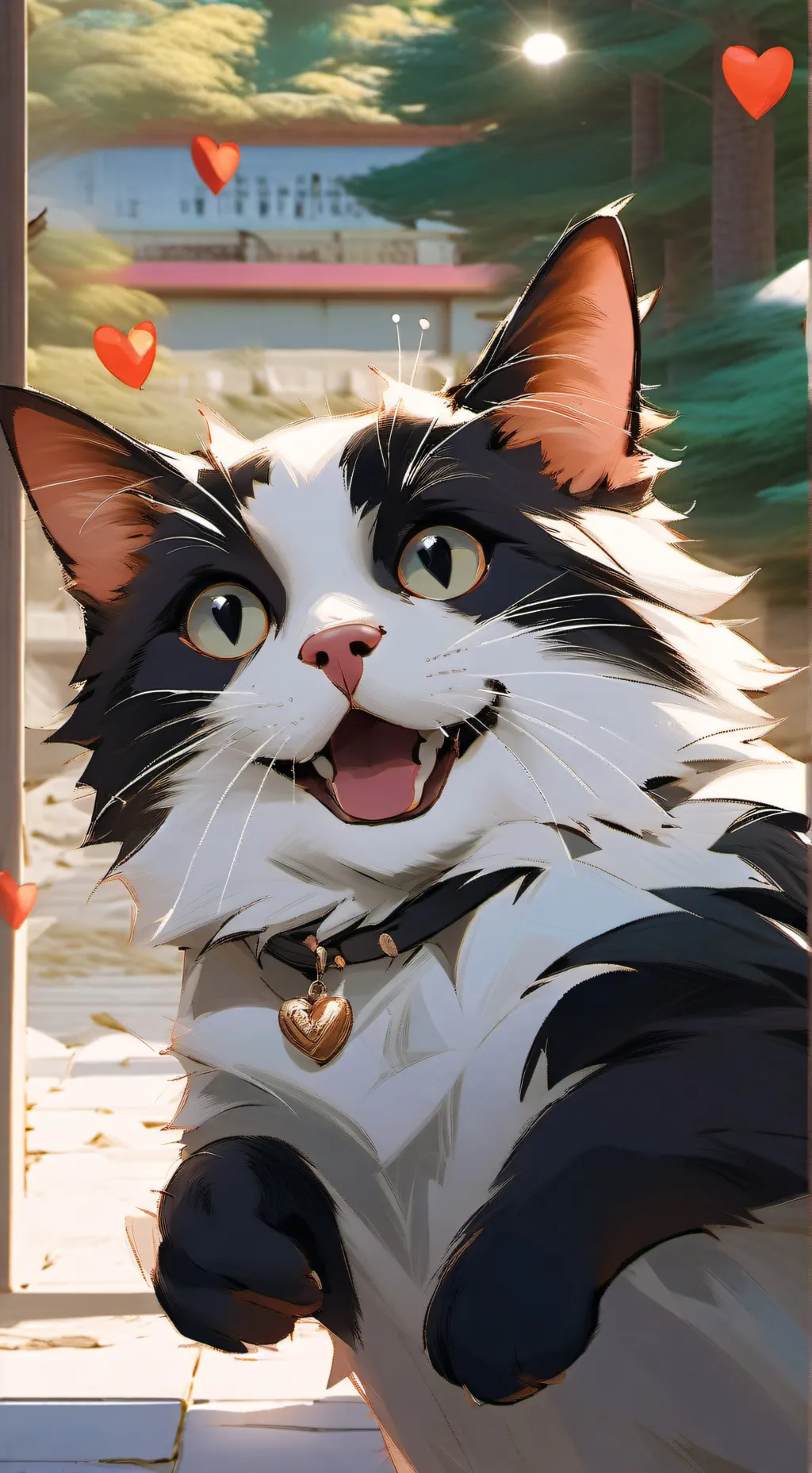 ai character: Pixel background