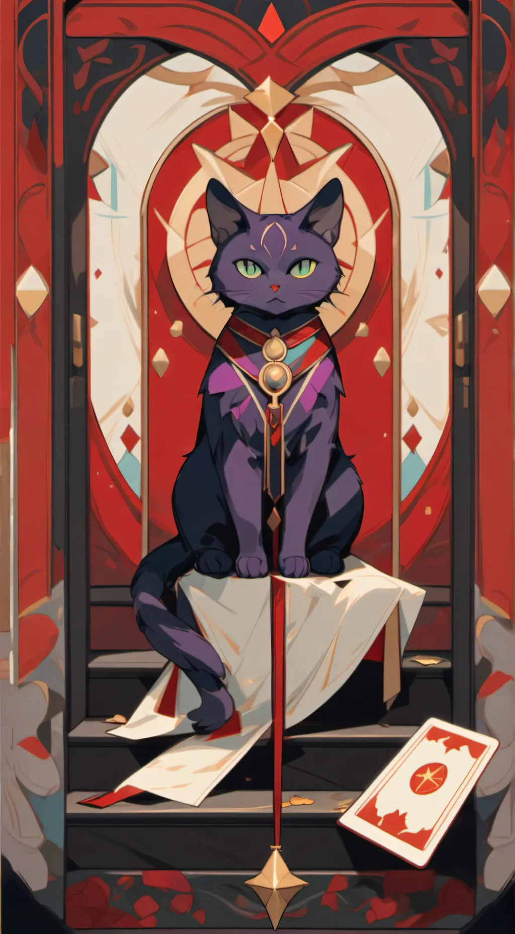 ai character: Catnap background