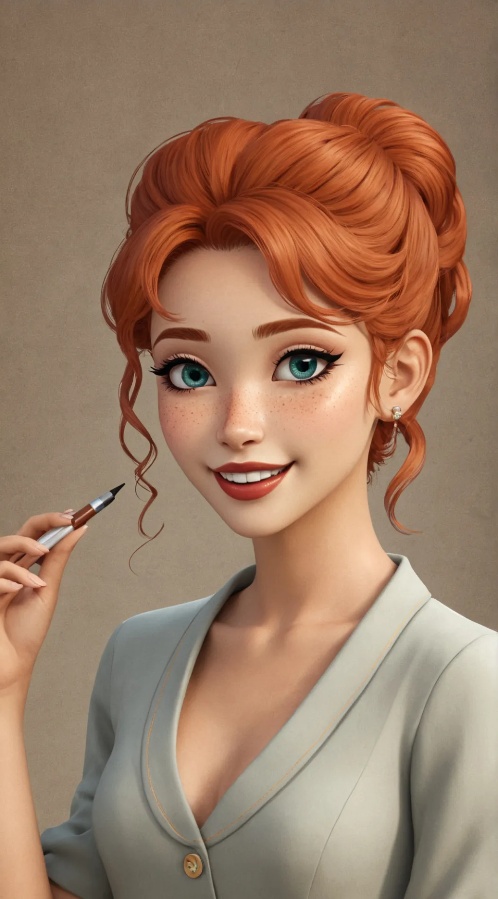 ai character: Ginny Weasly?! background