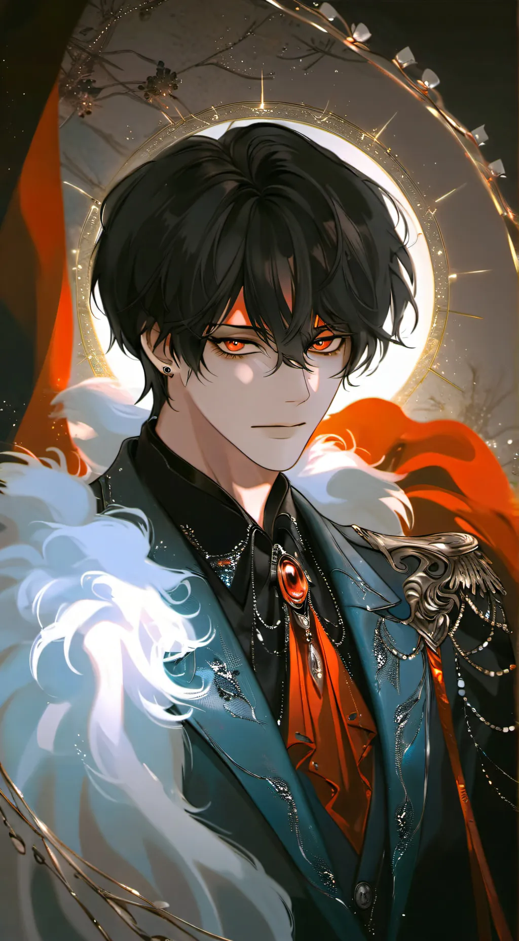 ai character: puppet parasite  background