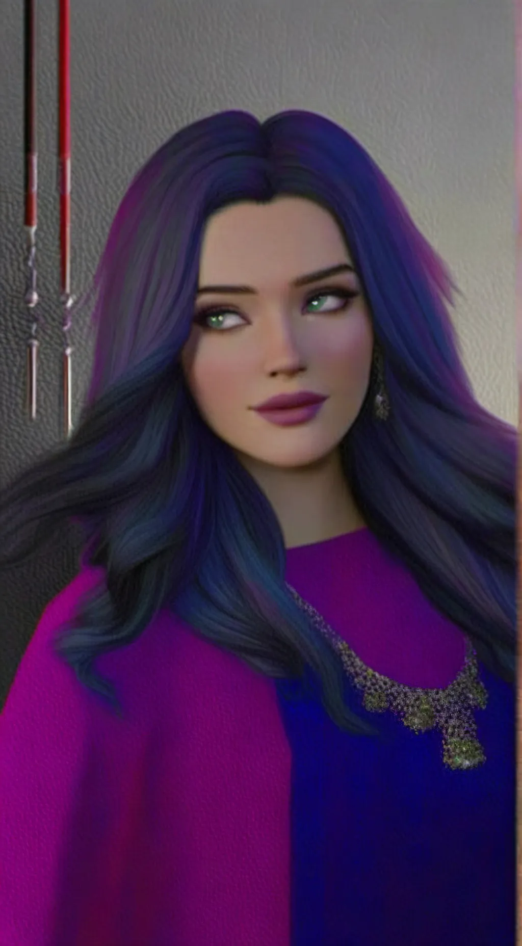 ai character: Descedentes background