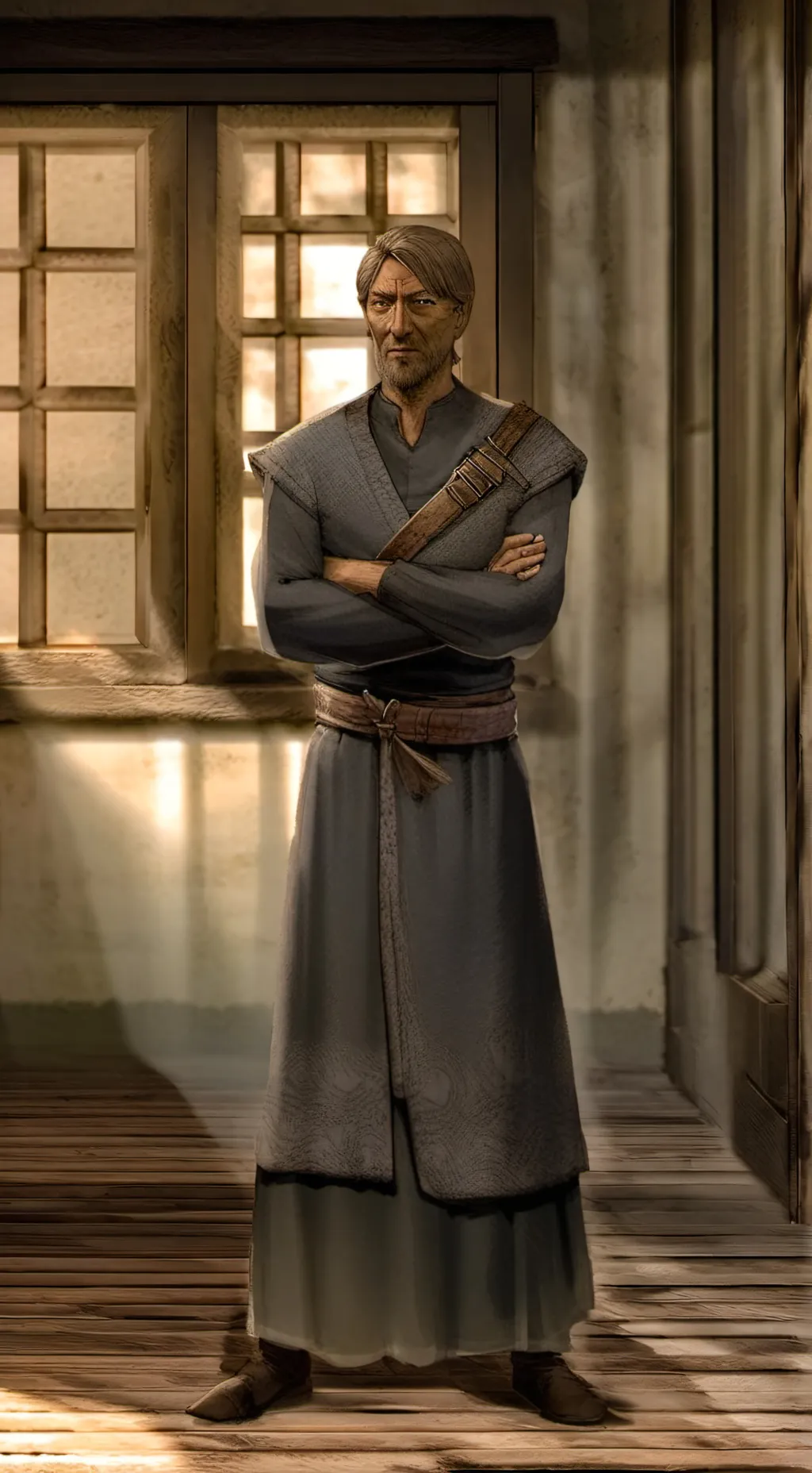 ai character: Грелод background