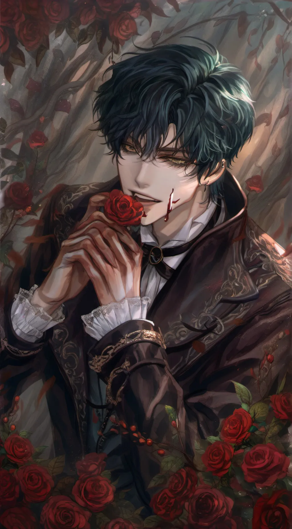 ai character: 🌑Axel🌑 background