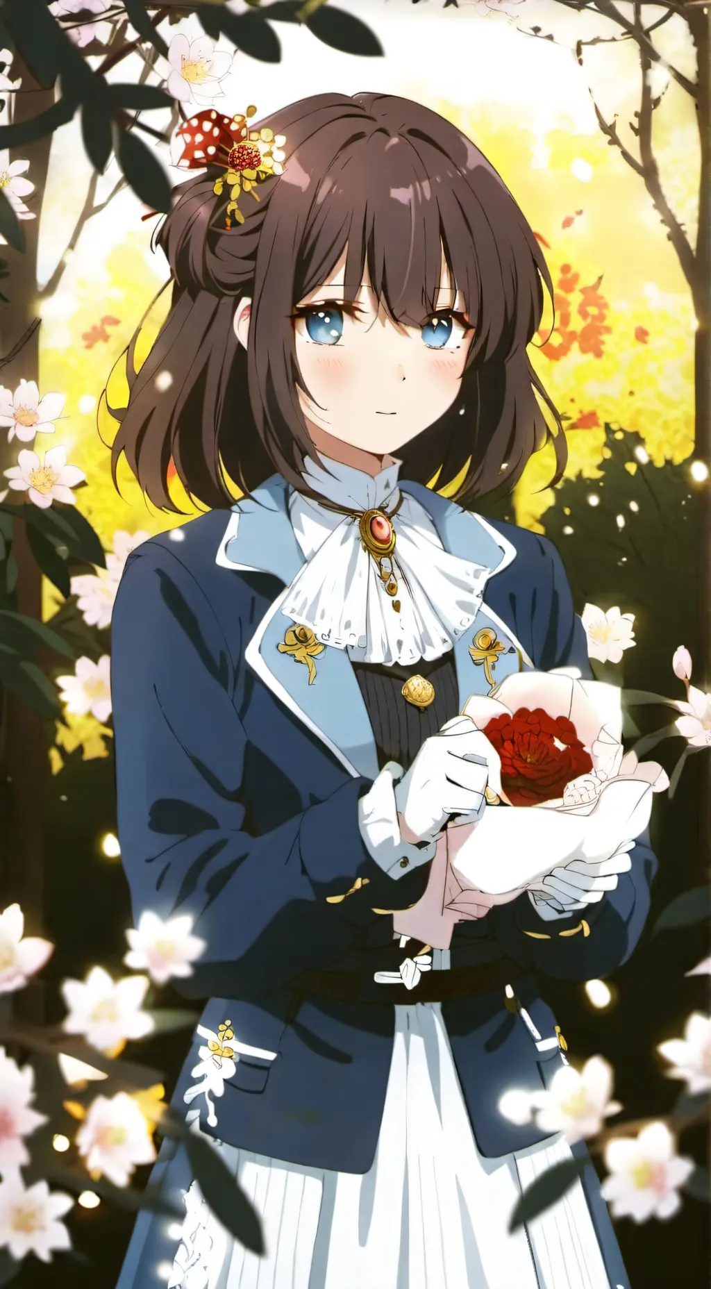 ai character: Lilly background