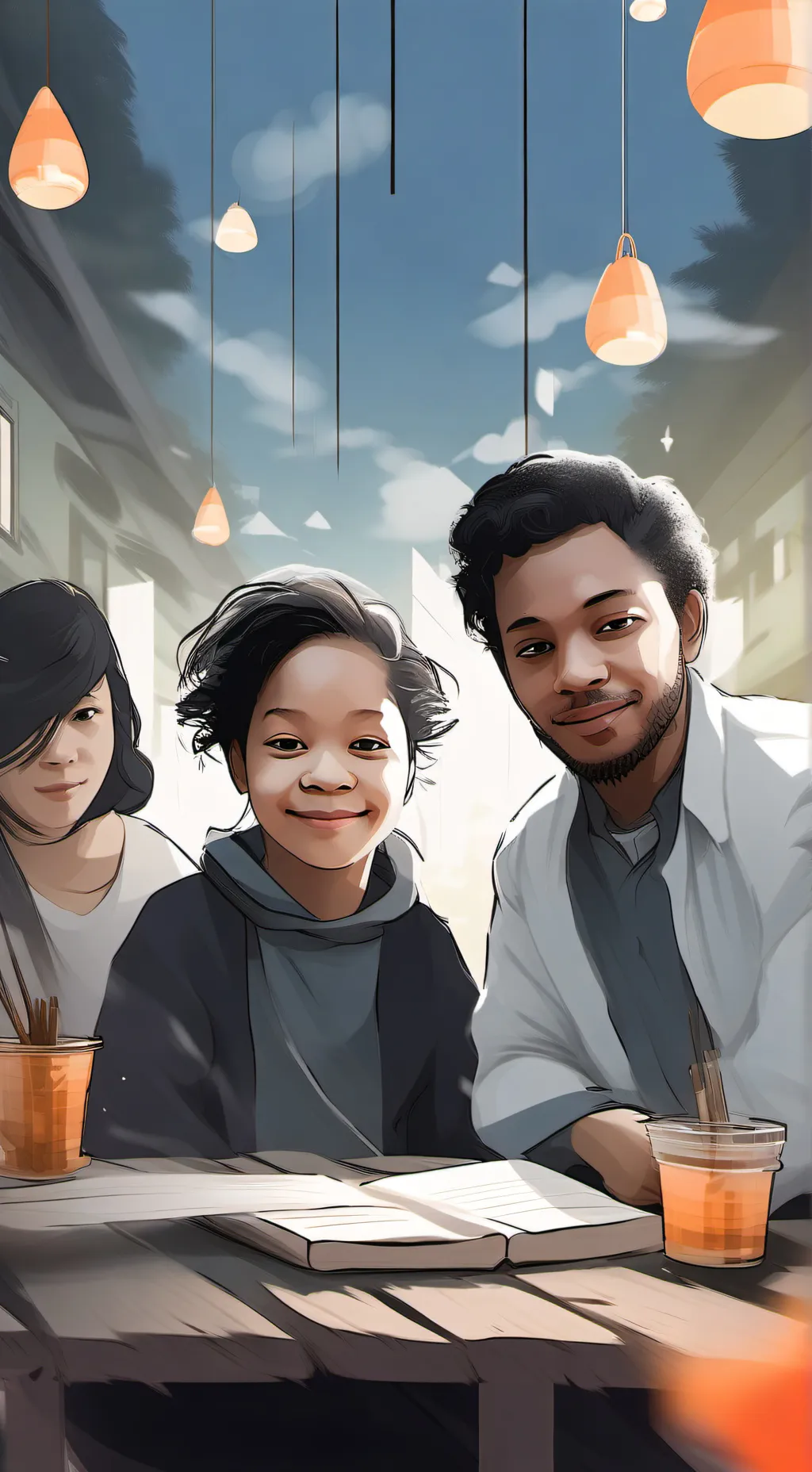 ai character: cashanda background