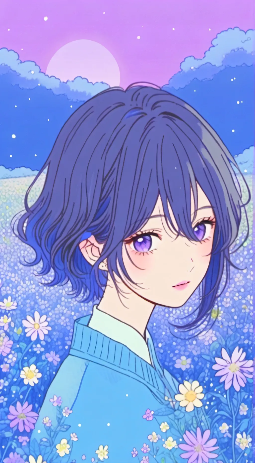 ai character: Mao background