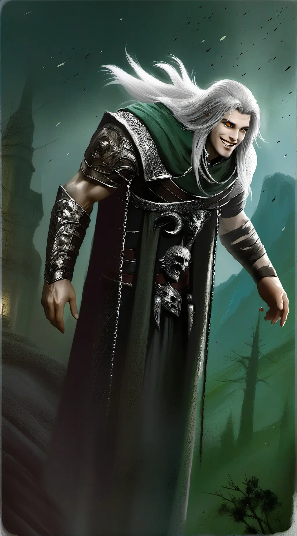 ai character: only say no once background